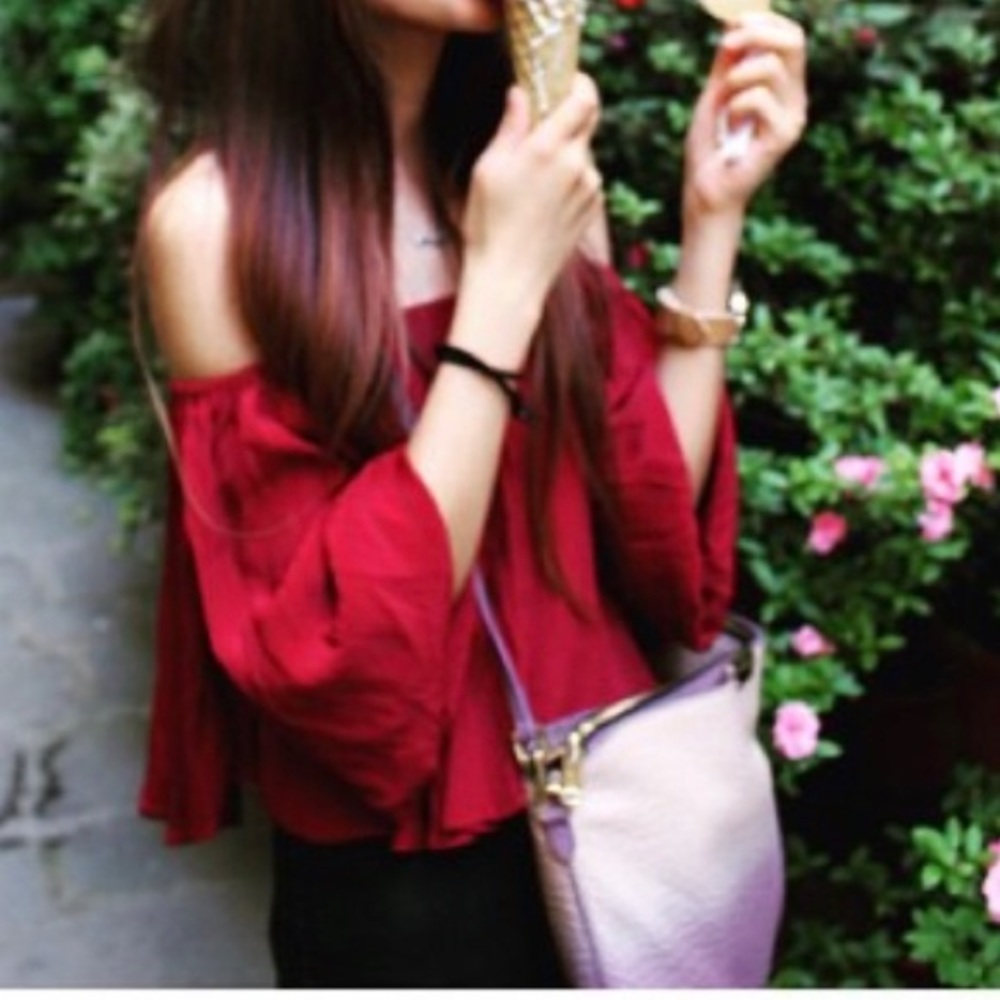 Faithful the brand off shoulder top